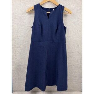 Kensie Women’s Size M Navy Blue Dress Knee Length Sleeveless